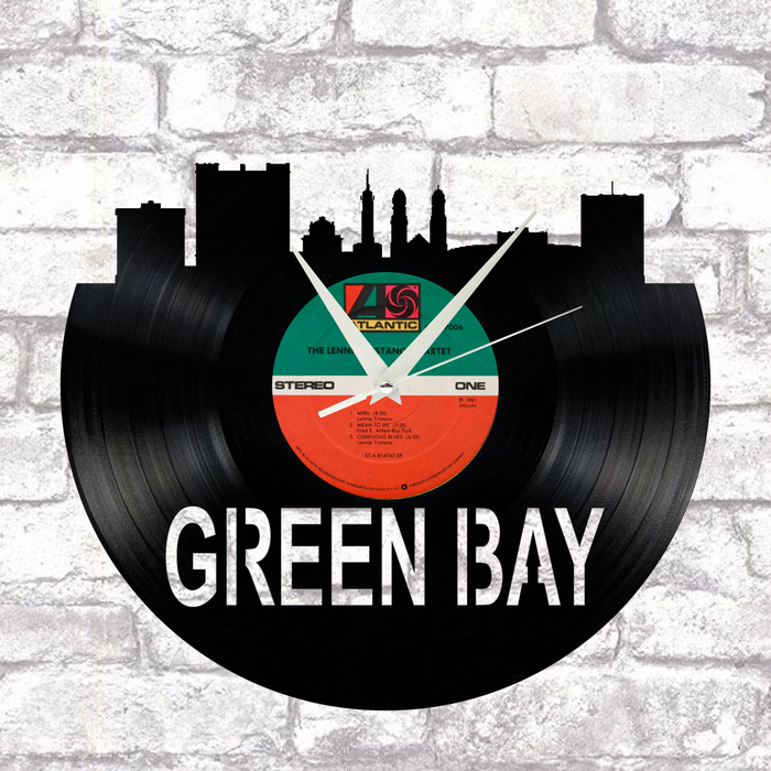 Green Bay Wisconsin Laser Cut Vinyl Record artist representation