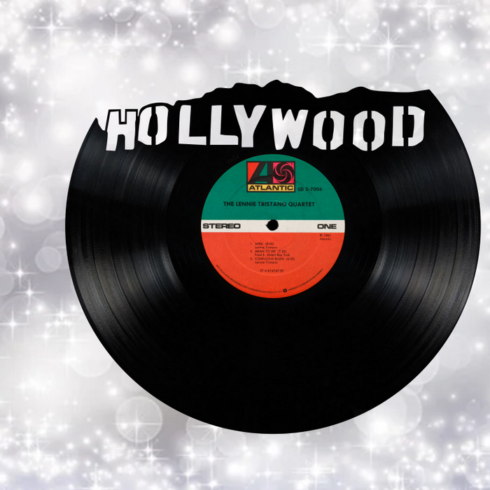 hollywood city Laser Cut Vinyl Record artist representation