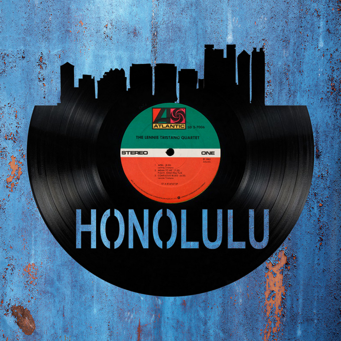 Honolulu Laser Cut Vinyl Record artist representation