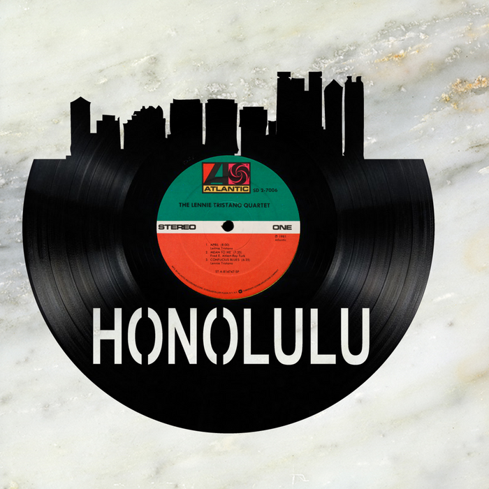 Honolulu Laser Cut Vinyl Record artist representation