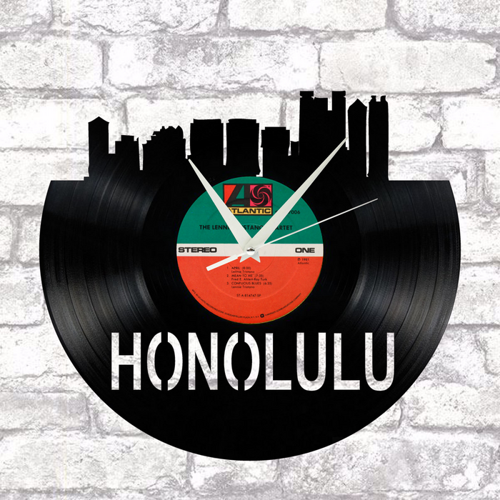 Honolulu Laser Cut Vinyl Record artist representation