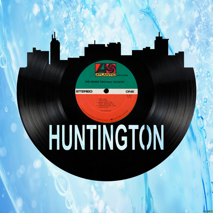 Huntington West Virginia  Laser Cut Vinyl Record artist representation