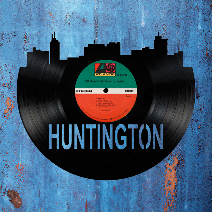 Huntington West Virginia  Laser Cut Vinyl Record artist representation