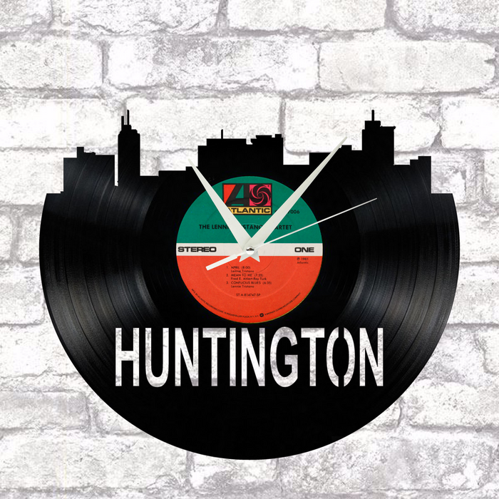 Huntington West Virginia  Laser Cut Vinyl Record artist representation