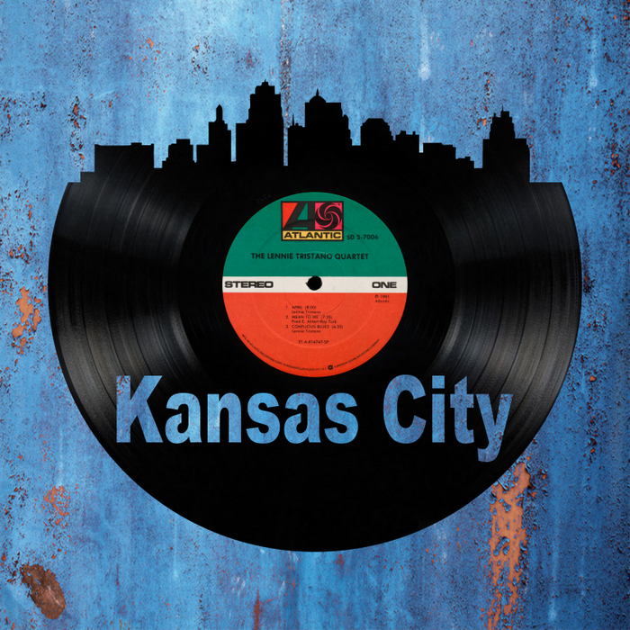 kanasa city Laser Cut Vinyl Record artist representation