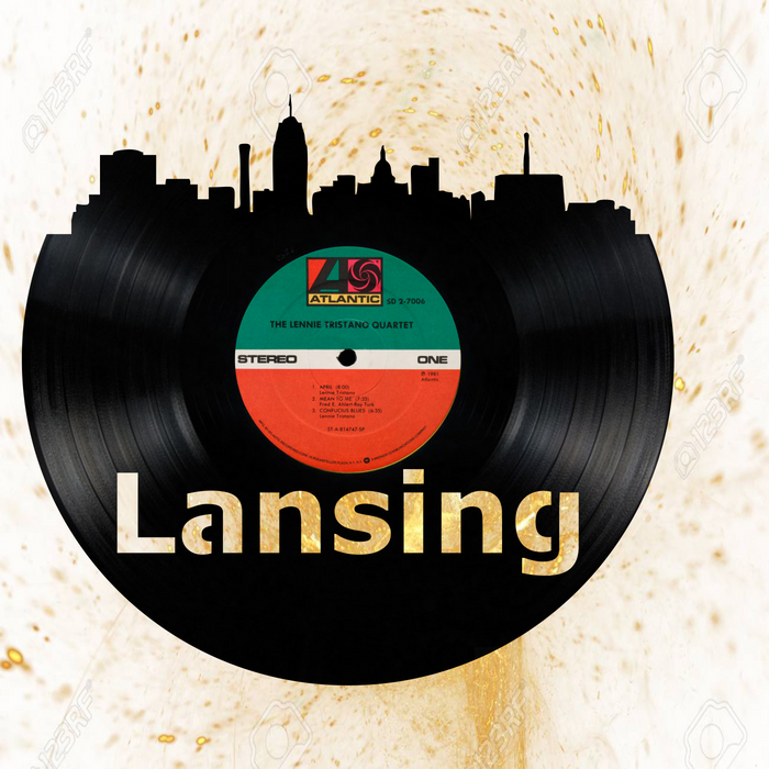 Lansing Laser Cut Vinyl Record artist representation