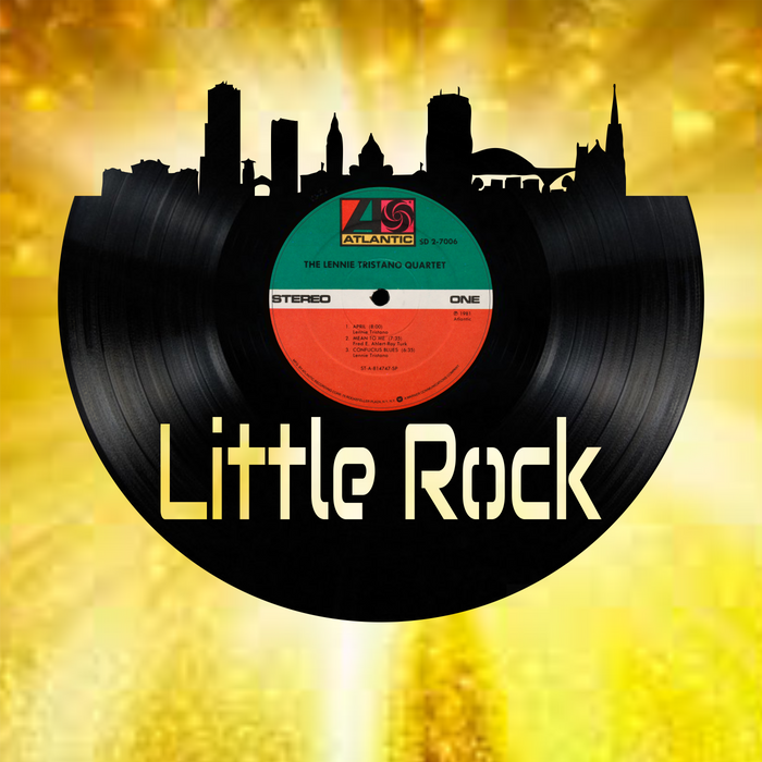 Little Rock  Laser Cut Vinyl Record artist representation