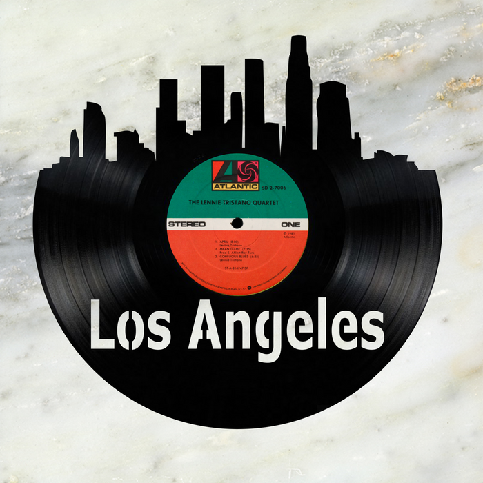 Los Angeles Laser Cut Vinyl Record artist representation