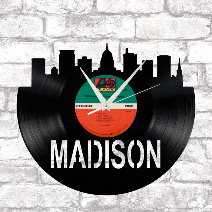 Madison Wisconsin  Laser Cut Vinyl Record artist representation