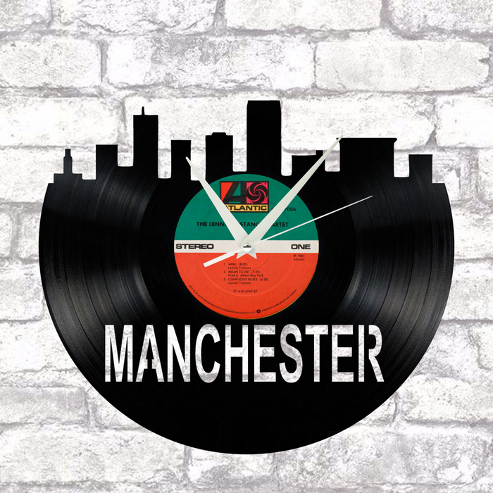 Manchester New Hampshire  Laser Cut Vinyl Record artist representation