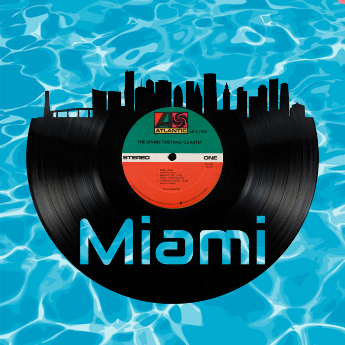 Miami Laser Cut Vinyl Record artist representation