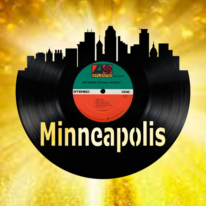 Minneapolis Laser Cut Vinyl Record artist representation