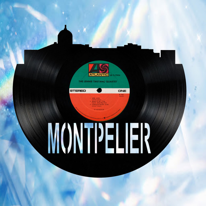 Montpelier Vermont Laser Cut Vinyl Record artist representation