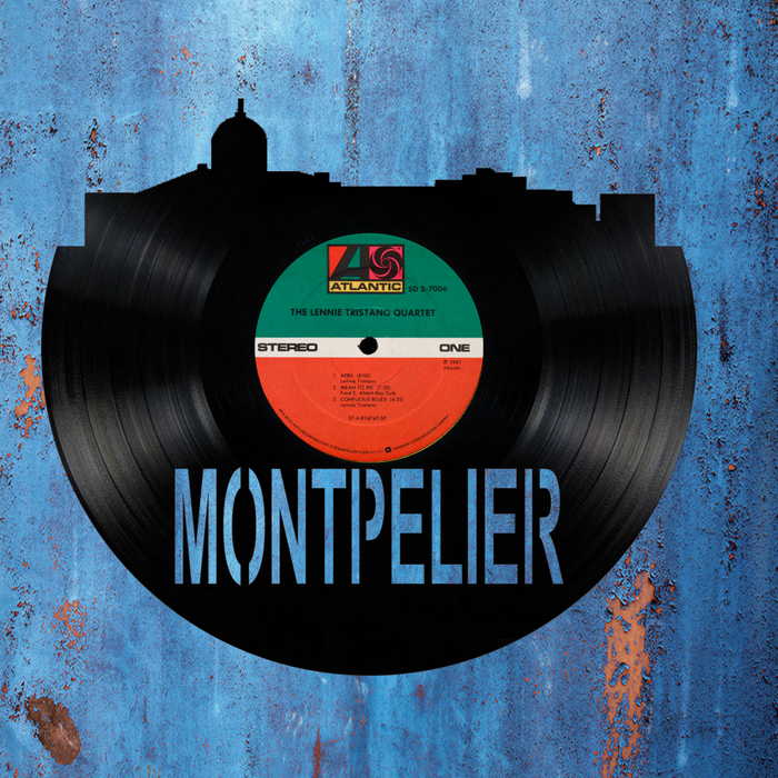 Montpelier Vermont Laser Cut Vinyl Record artist representation