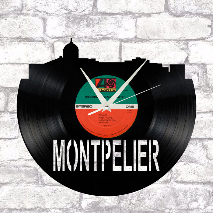 Montpelier Vermont Laser Cut Vinyl Record artist representation