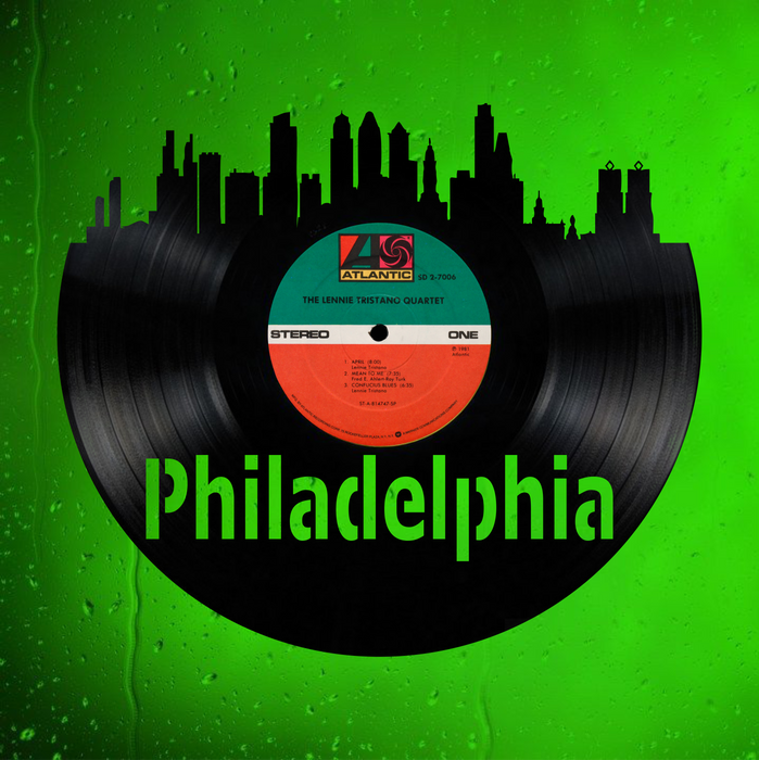 Philadelphia Laser Cut Vinyl Record artist representation
