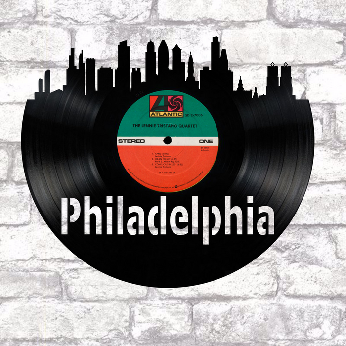 Philadelphia Laser Cut Vinyl Record artist representation