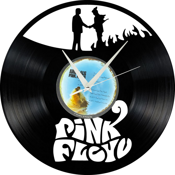 pink floyd Laser Cut Vinyl Record artist representation or vinyl clock