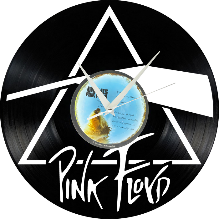 pink floyd Laser Cut Vinyl Record artist representation or vinyl clock