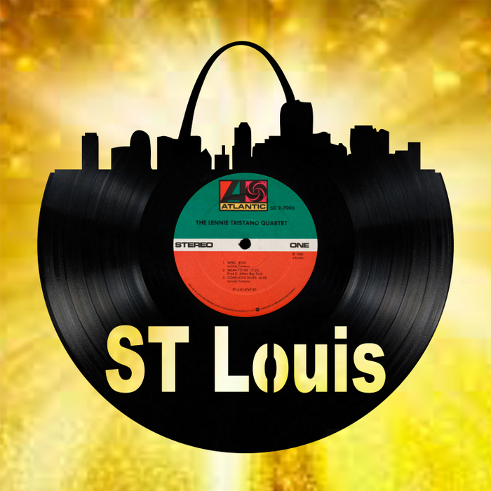 St. Louis Laser Cut Vinyl Record artist representation