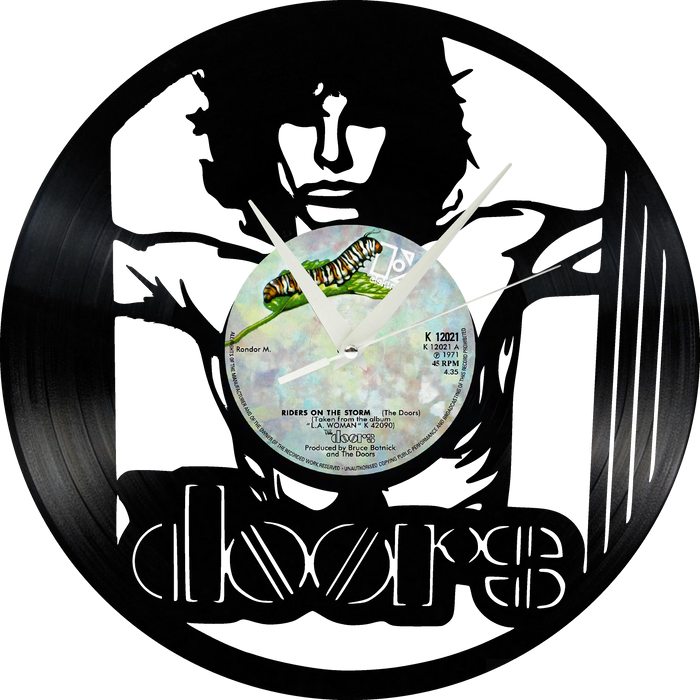 the doors Laser Cut Vinyl Record artist representation or vinyl clock