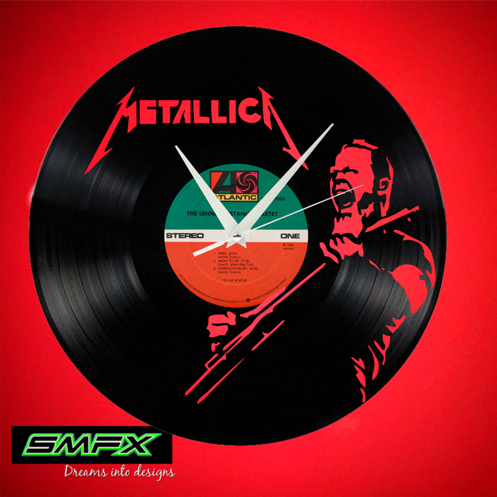 METALLICA Vinyl Clock - Vinyl Record Wall Clock Art 2 - Vinyl