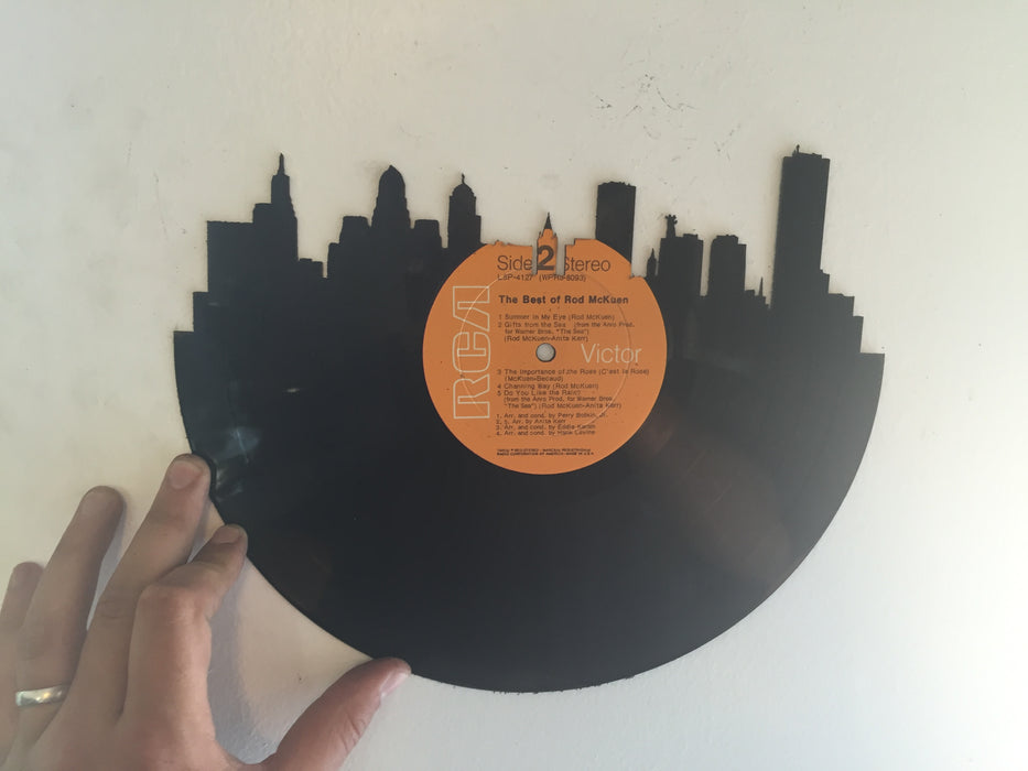 buffalo ny-1 Laser Cut Vinyl Record artist representation