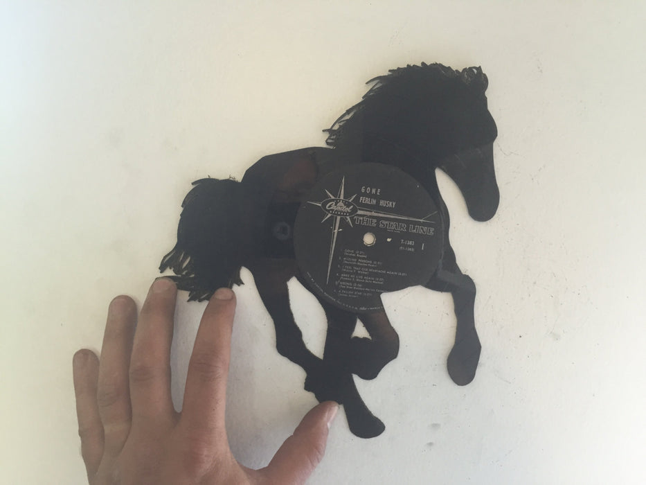 horse Laser Cut Vinyl Record artist representation