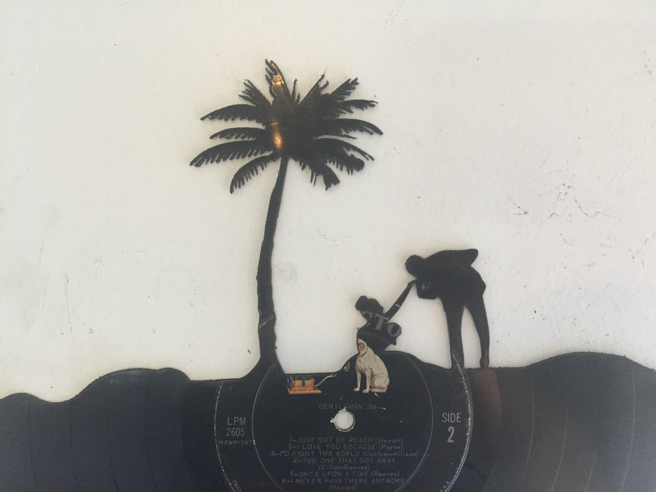beach Laser Cut Vinyl Record artist representation 2