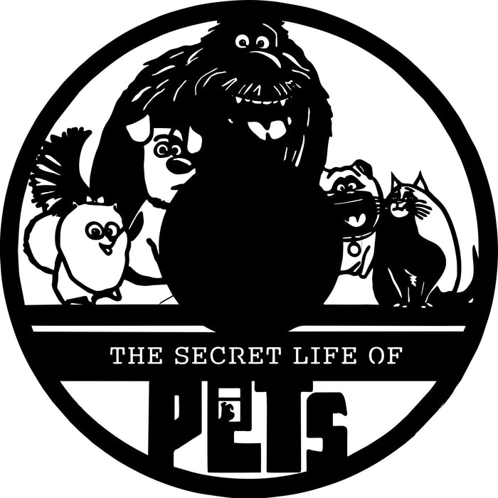 secret life of pets-1 Laser Cut Vinyl Record artist representation